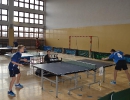 Piotrek Krzak na zawodach wojewódzkich w tenisa stołowego