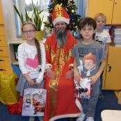 Święty Mikołaj w II A 2015 r._5