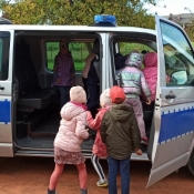 Wizyta policji w zerówkach (4.10.2021)