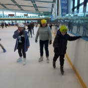 Wyjście klas 5b i 5c na lodowisko (19.01.2018)