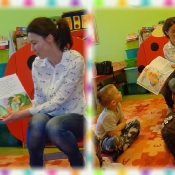 Biedronki czytają z mamą Julki