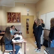 Uczniowie Chrobrego poznają profile klas w Sobieskim 